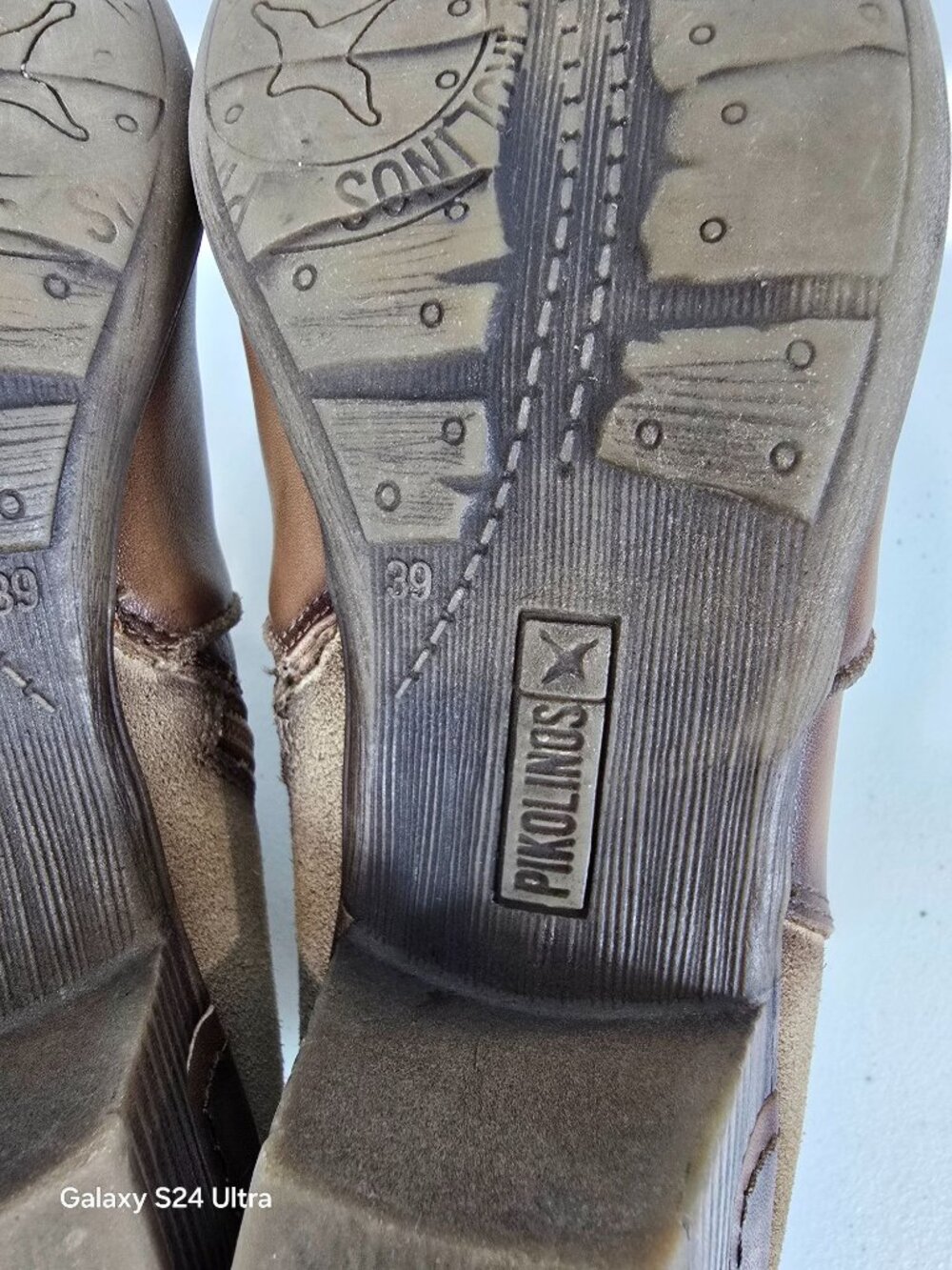 Pikolinos Rotterdam 902 water resistant ankle brown leather booties size 9 - Picture 10 of 10
